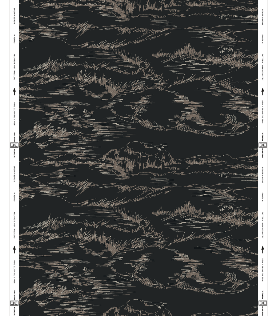 LOW COUNTRY GRASSCLOTH  | NIGHT